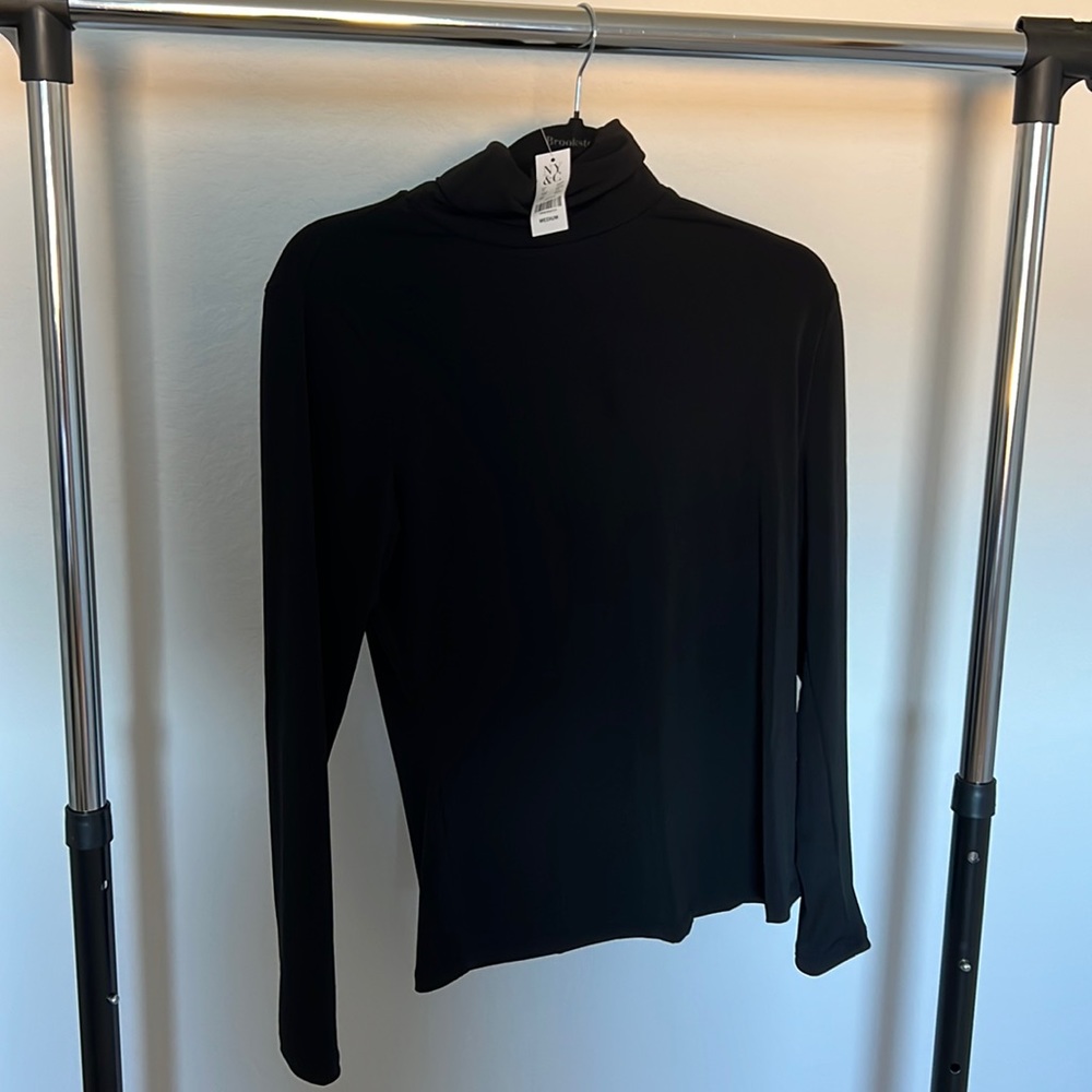 New York & Company  Black turtle neck long sleeve